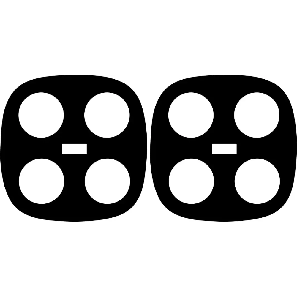 Szkło na aparat Bizon Glass Snap Lens do Xiaomi Redmi Note 15 Pro 4G czarna ramka