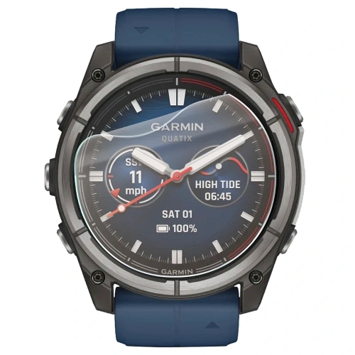 Folia matowa Bizon Watch Film Sun do Garmin Quatix 8 Pro 47 mm