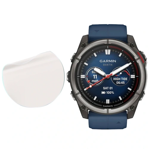 Folia matowa Bizon Watch Film Sun do Garmin Quatix 8 Pro 47 mm