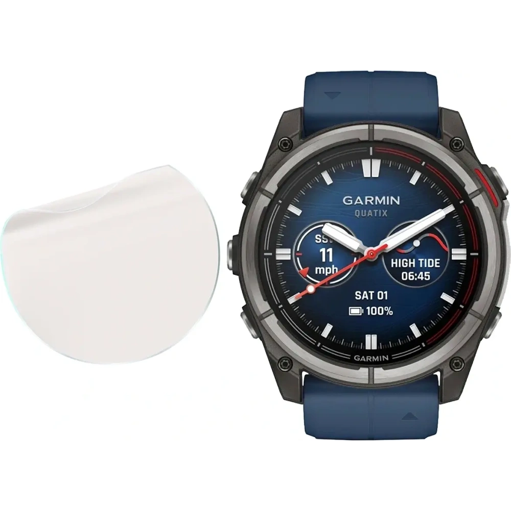Folia matowa Bizon Watch Film Sun do Garmin Quatix 8 Pro 47 mm