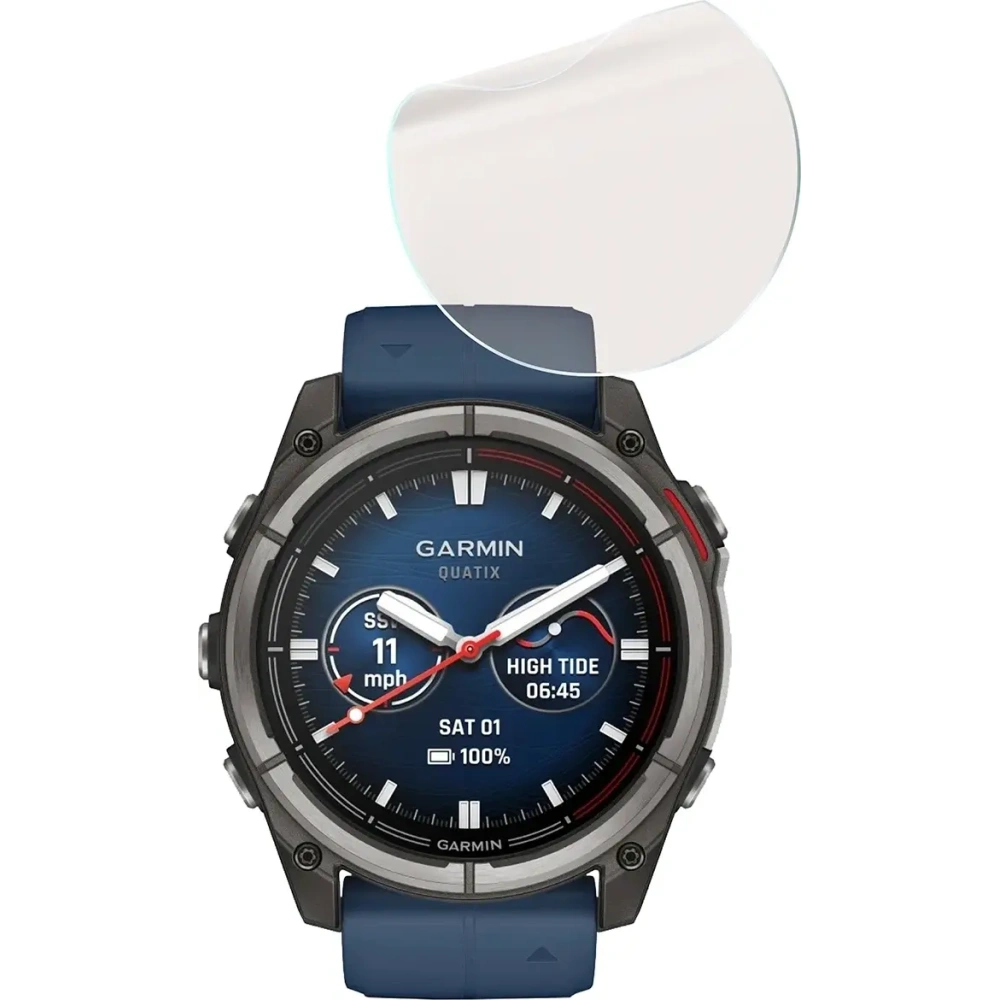 Folia matowa Bizon Watch Film Sun do Garmin Quatix 8 Pro 47 mm