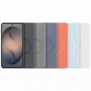 Etui Samsung Silicone Magnet do Galaxy S26+ Plus niebiesko-fioletowy