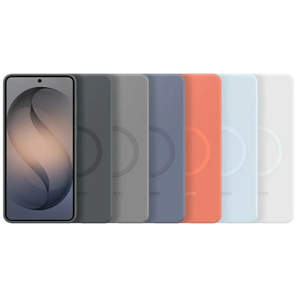 Etui Samsung Silicone Magnet do Galaxy S26+ Plus szary