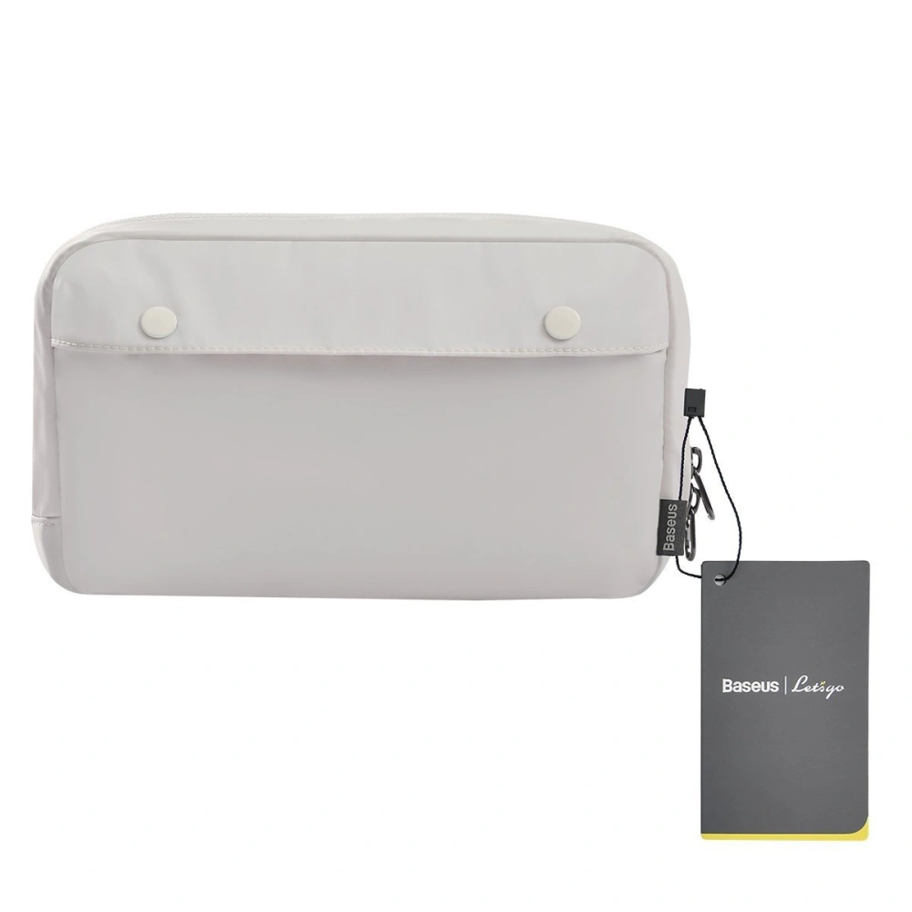 Hurtownia GSM - Etui Baseus Basics L na akcesoria, wstrząsoodporne, wodoodporne 260x150x60mm (białe) - BSU1719WHT - {ean13} - Hurt