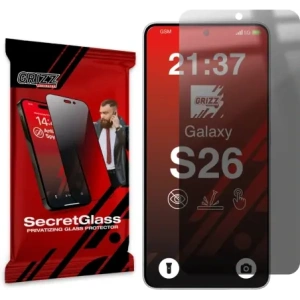 Matowe szkło prywatyzujące GrizzGlass SecretGlass do Samsung Galaxy S26