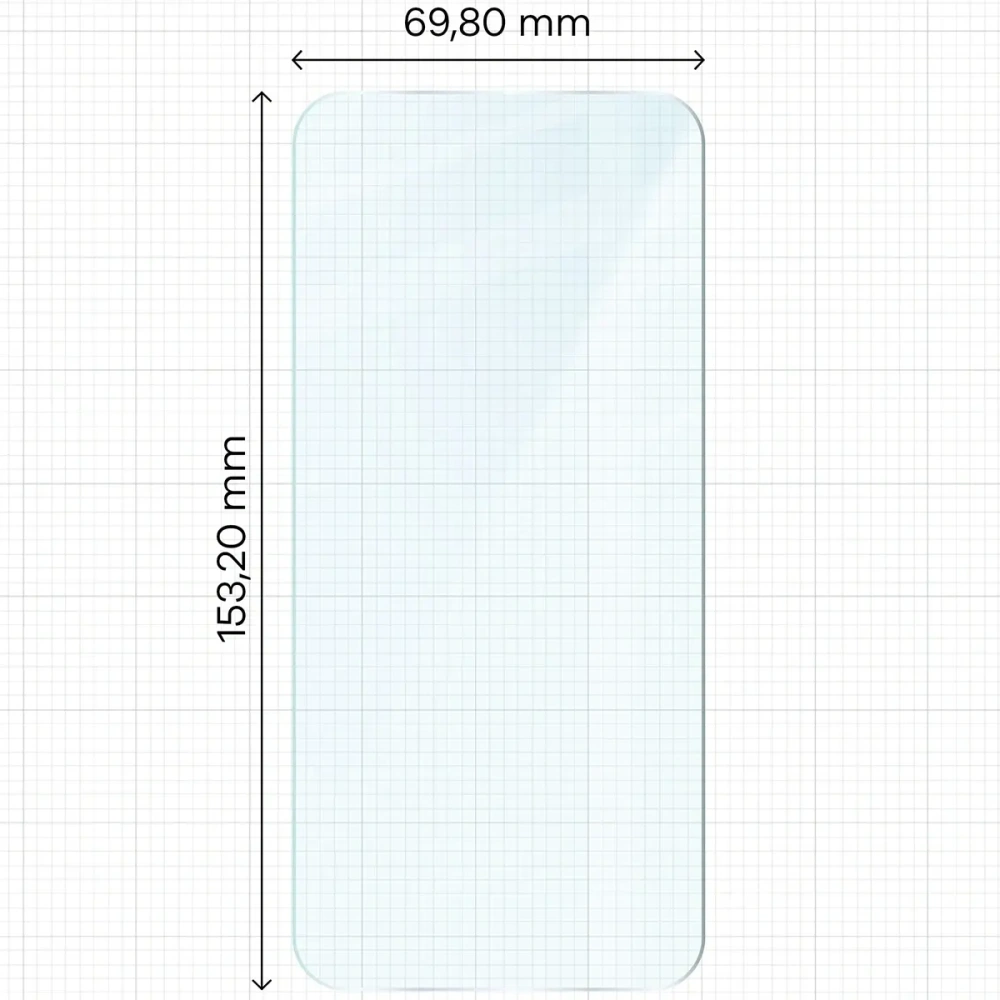 Szkło hartowane Bizon Glass Clear Duo do Oppo Reno 15 / 15 F / 15 FS / A6 Pro 5G [2 PACK]