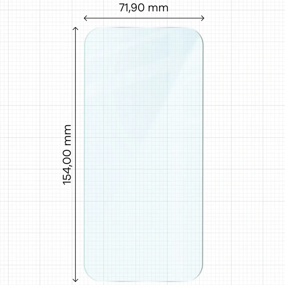 Szkło hartowane Bizon Glass Clear Duo do Xiaomi POCO F8 Pro [2 PACK]