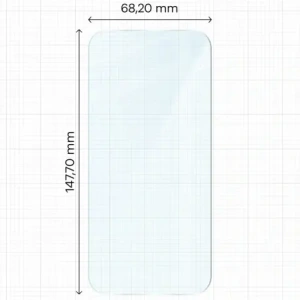 Szkło hartowane Bizon Glass Clear Duo do Xiaomi 17 [2 PACK]