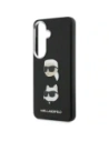 Etui Karl Lagerfeld Saffiano Double Heads Metal do Samsung Galaxy S26+ Plus czarny