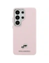 Etui Karl Lagerfeld Saffiano KC Metal Logo MagSafe do Samsung Galaxy S26 Ultra różowy
