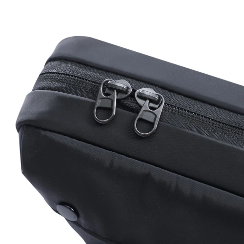 Etui Baseus Basics S na akcesoria, wstrząsoodporne, wodoodporne 220x140x60mm (grafitowe)