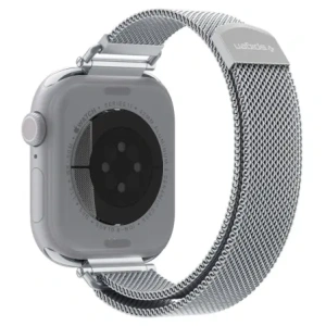 Pasek Spigen WBM4 Band do Apple Watch 8 / 9 / 10 / 11 / SE 40/41/42mm Silver