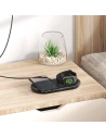 Hurtownia GSM - Bezprzewodowa ładowarka indukcyjna 2w1 Baseus Planet, smartfon + Apple Watch, 24W (czarna) - BSU1725BLK - {ean13} - Hurt