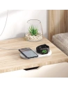 Hurtownia GSM - Bezdrátová indukční nabíječka Baseus Planet, 2w1 24W, QC (bílá) - BSU1726WHT - {ean13} - Hurt