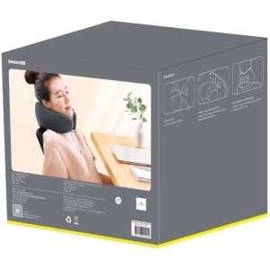 Hurtownia GSM - Poduszka podróżna z pianką pamięciową Baseus Thermal Series, z dwoma wkładami (grafitowa) - BSU1729GRY - {ean13} - Hurt