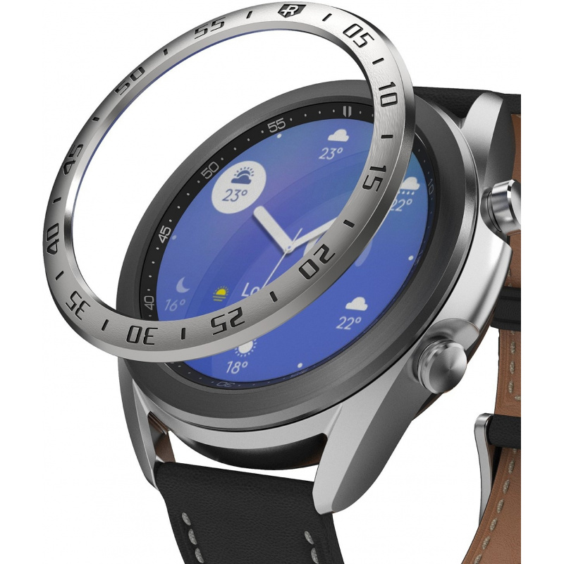 Hurtownia Ringke - 8809716078110 - RGK1248SSLV - Nakładka Ringke Bezel Styling Samsung Galaxy Watch 3 41mm stal nierdzewna srebrna GW3-41-01 - B2B homescreen