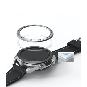 Hurtownia GSM - Überzug Ringke Bezel Styling Samsung Galaxy Watch 3 41mm Edelstahl silber GW3-41-01 - RGK1248SSLV - {ean13} - Hurt