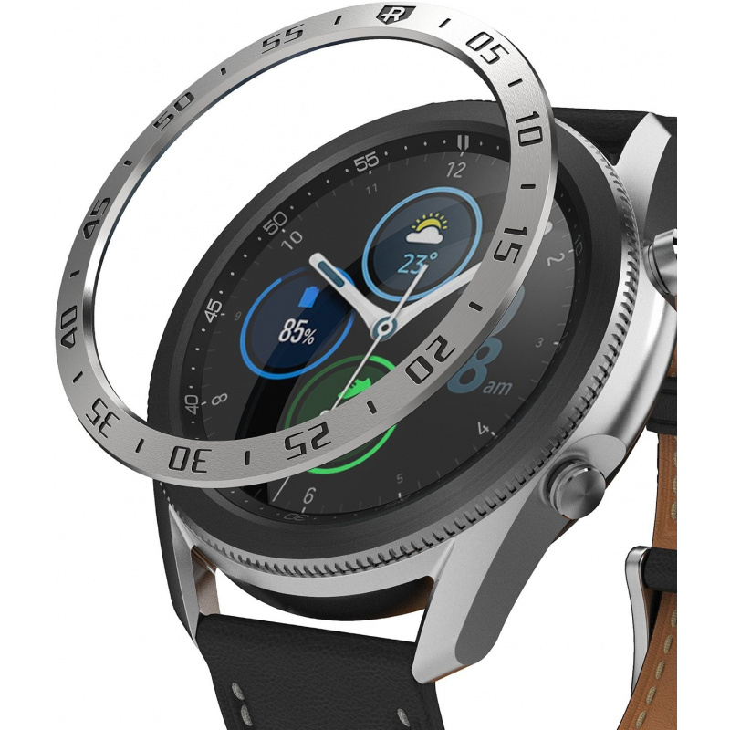Hurtownia Ringke - 8809716078196 - RGK1247SSLV - Nakładka Ringke Bezel Styling Samsung Galaxy Watch 3 45mm stal nierdzewna srebrna GW3-45-01 - B2B homescreen