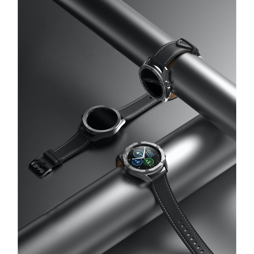 Hurtownia GSM - Nakládka Ringke Bezel Styling Samsung Galaxy Watch 3 45mm nerezová ocel stříbrná GW3-45-01 - RGK1247SSLV - {ean13} - Hurt