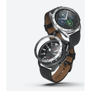 Hurtownia GSM - Überzug Ringke Bezel Styling Samsung Galaxy Watch 3 45mm Edelstahl silber GW3-45-01 - RGK1247SSLV - {ean13} - Hurt