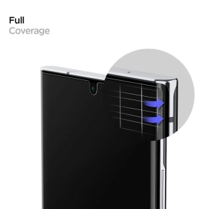 Hurtownia GSM - Szkło hartowane z klejem UV Spigen Glas.TR Platinum Samsung Galaxy Note 20 - SPN1236 - {ean13} - Hurt