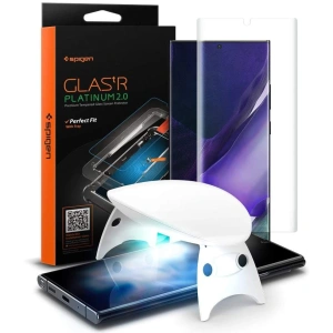 Hurtownia GSM - Gehärtetes Glas mit UV-Kleber Spigen Glas.TR Platinum Samsung Galaxy Note 20 Ultra - SPN1237 - {ean13} - Hurt