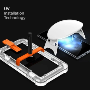 Hurtownia GSM - Szkło hartowane z klejem UV Spigen Glas.TR Platinum Samsung Galaxy Note 20 Ultra - SPN1237 - {ean13} - Hurt