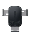 Baseus Explore Gravity Car Mount with Wireless Charger 15W (black)