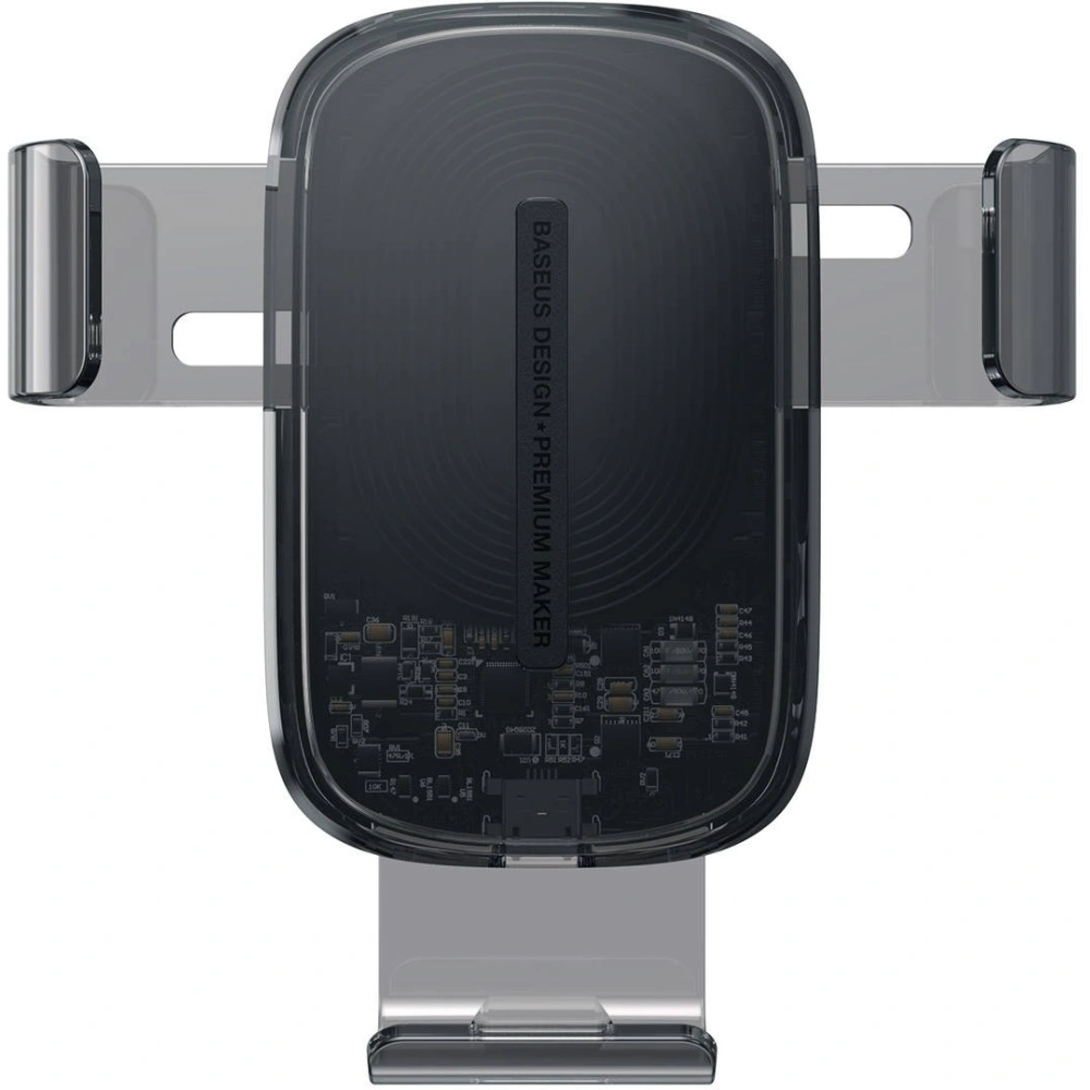 Wholesale Baseus Explore Gravity Car Mount with Wireless Charger 15W (black) - BSU1734BLK - {ean13} - Hurt