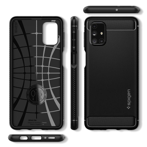 Etui Spigen Rugged Armor Samsung Galaxy M31s Matte Black