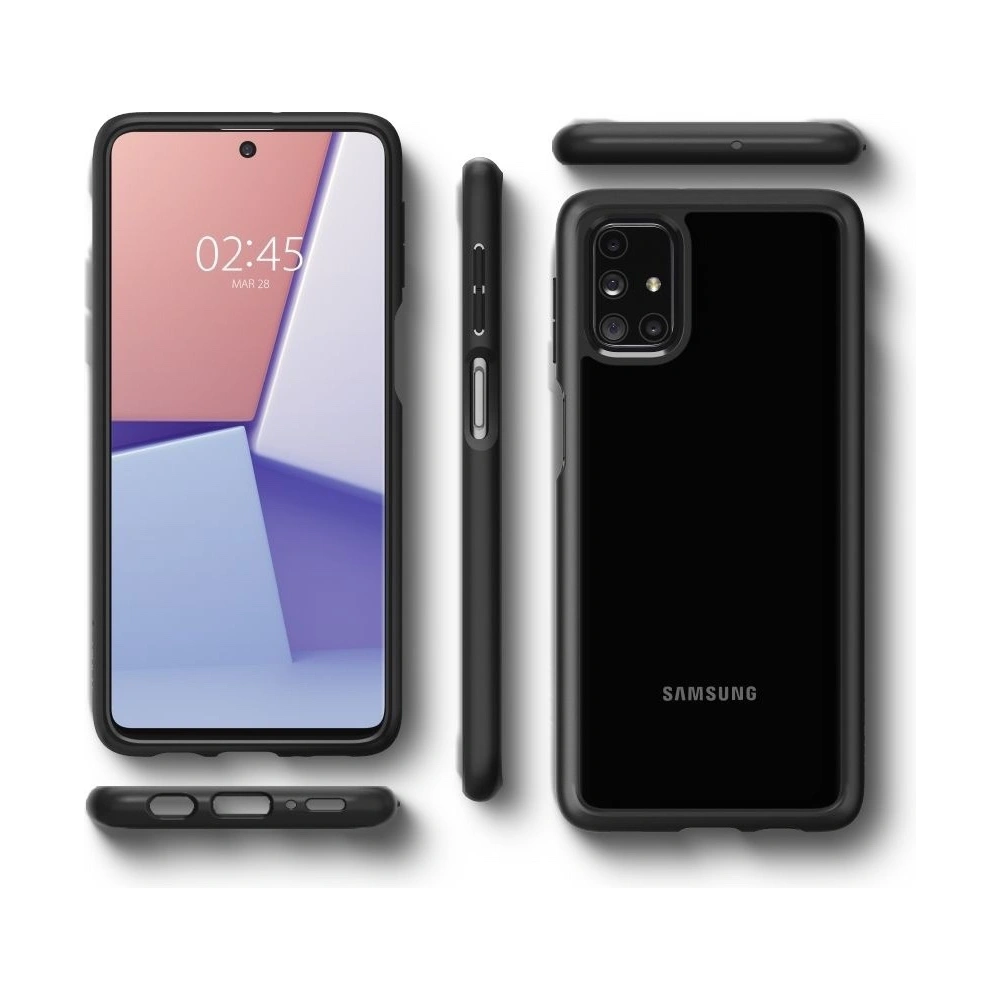Hurtownia GSM - Etui Spigen Ultra Hybrid Samsung Galaxy M31s Matná černá - SPN1239BLK - {ean13} - Hurt