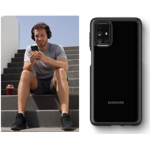 Hurtownia GSM - Etui Spigen Ultra Hybrid Samsung Galaxy M31s Matte Black - SPN1239BLK - {ean13} - Hurt