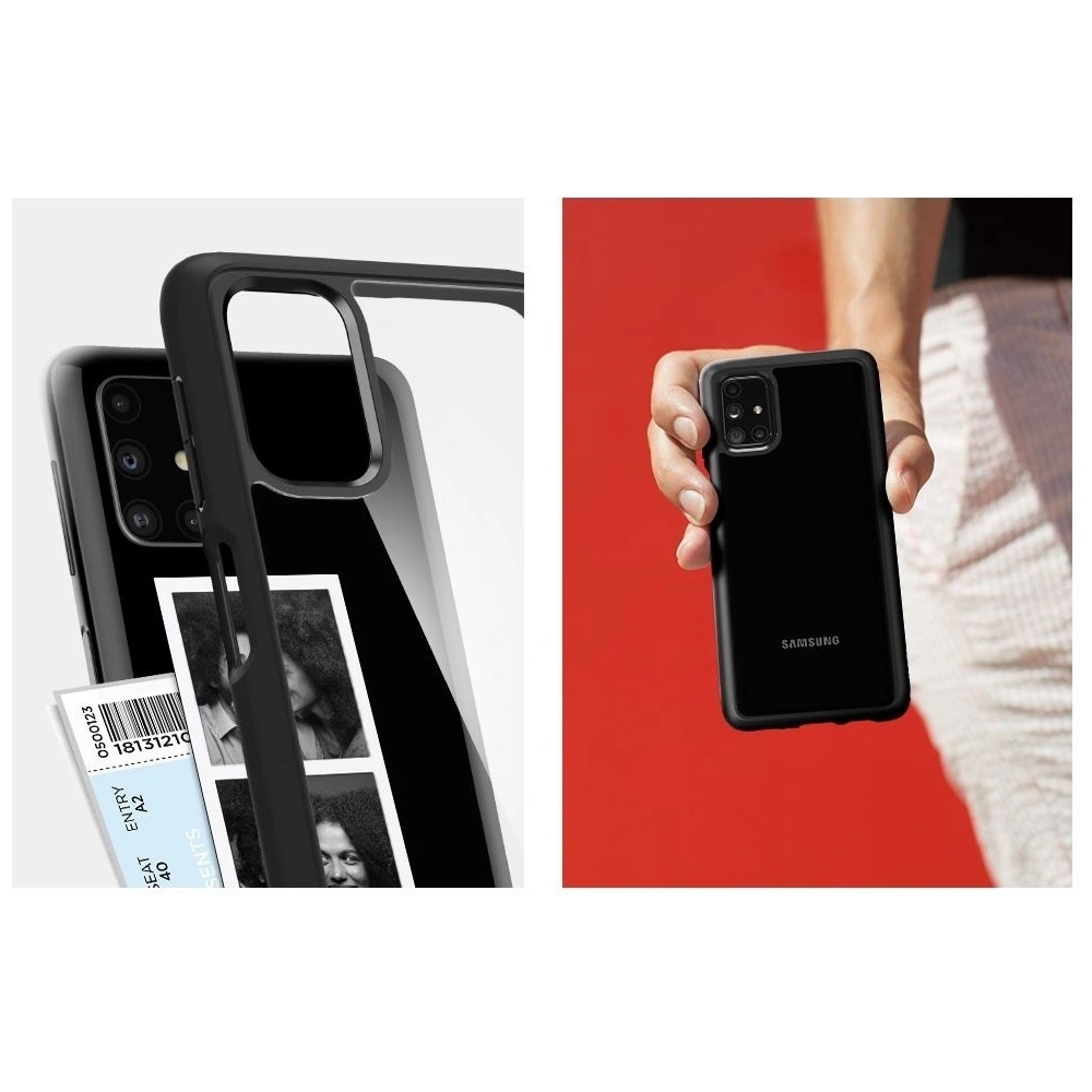 Hurtownia GSM - Etui Spigen Ultra Hybrid Samsung Galaxy M31s Matná černá - SPN1239BLK - {ean13} - Hurt