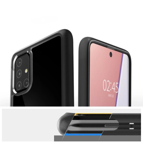 Etui Spigen Ultra Hybrid Samsung Galaxy M31s Matte Black