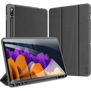 Hurtownia GSM - Etui DuxDucis Domo Samsung Galaxy Tab S7+ Plus/S8 + Plus 12.4 Schwarz - DDS338BLK - {ean13} - Hurt