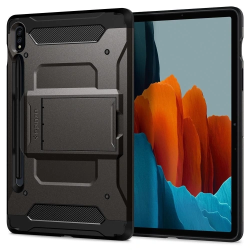 Etui Spigen Tough Armor Pro Samsung Galaxy Tab S7/S8 Gunmetal