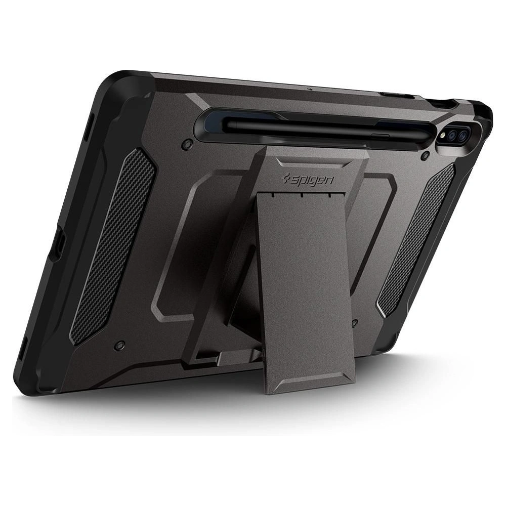 Hurtownia GSM - Etui Spigen Tough Armor Pro Samsung Galaxy Tab S7/S8 Gunmetal - SPN1241GNM - {ean13} - Hurt