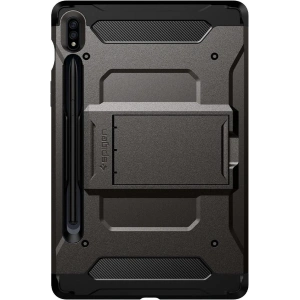 Hurtownia GSM - Etui Spigen Tough Armor Pro Samsung Galaxy Tab S7/S8 Gunmetal - SPN1241GNM - {ean13} - Hurt