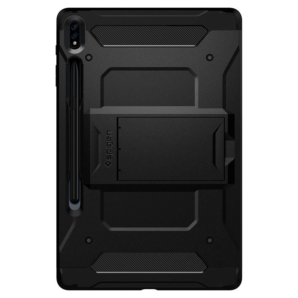 Hurtownia GSM - Etui Spigen Tough Armor Pro Samsung Galaxy Tab S7+ Plus/S8 + Plus 12.4 Černé - SPN1242BLK - {ean13} - Hurt