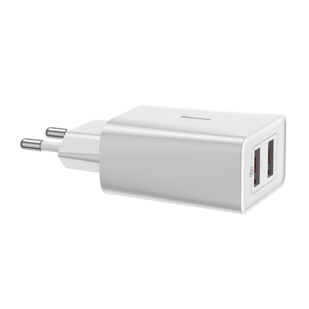 Wholesale Baseus Speed Mini Quick Charger, PD + QC 3.0 18W (White) 10 pcs set - BSU1737WHT - {ean13} - Hurt