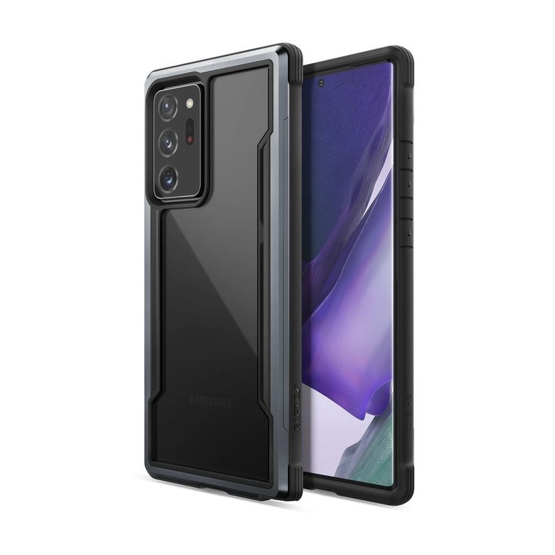 X-Doria Distributor - 370423012001 - XDR070BLK - X-Doria Raptic Shield - Aluminum Case for Samsung Galaxy Note 20 Ultra (Drop test 3m) (Black) - B2B homescreen