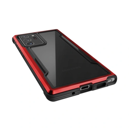 Etui aluminiowe X-Doria Raptic Shield Samsung Galaxy Note 20 Ultra (Drop test 3m) (Red)