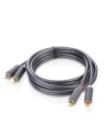 Hurtownia GSM - Kabel 2RCA (Cinch) na 2RCA (Cinch) UGREEN 5m (černý) - UGR457BLK - {ean13} - Hurt