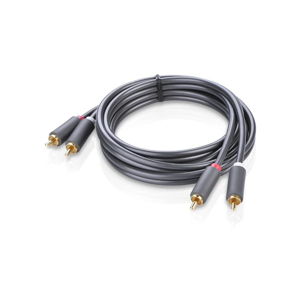 Hurtownia GSM - Kabel 2RCA (Cinch) na 2RCA (Cinch) UGREEN 5m (černý) - UGR457BLK - {ean13} - Hurt