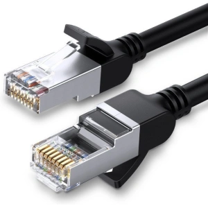 Hurtownia GSM - Kabel sieciowy UGREEN z metalowymi wtyczkami, Ethernet RJ45, Cat.6, UTP, 10m (czarny) - UGR460BLK - {ean13} - Hurt