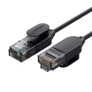 Kabel síťový UGREEN NW122 Ethernet RJ45, Cat.6A, UTP, 0.5m (černý)