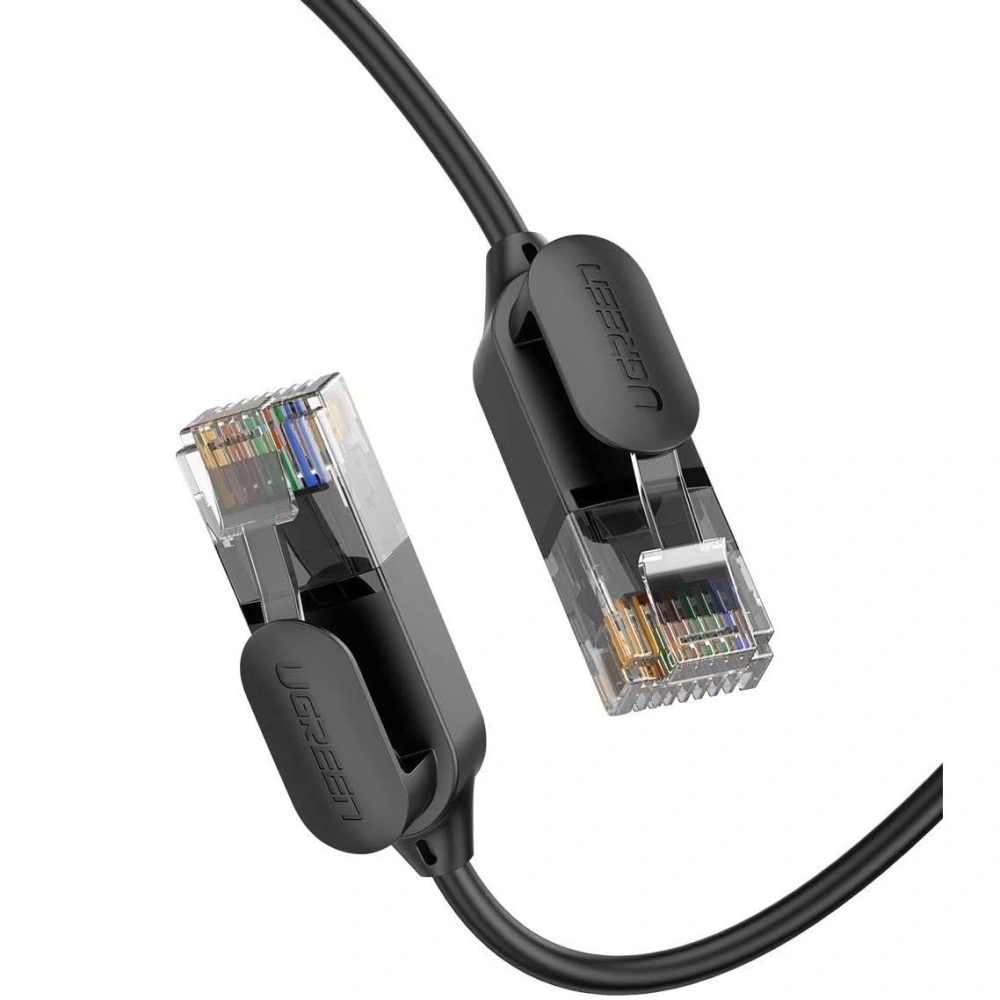 Hurtownia GSM - Kabel síťový UGREEN NW122 Ethernet RJ45, Cat.6A, UTP, 0.5m (černý) - UGR466BLK - {ean13} - Hurt