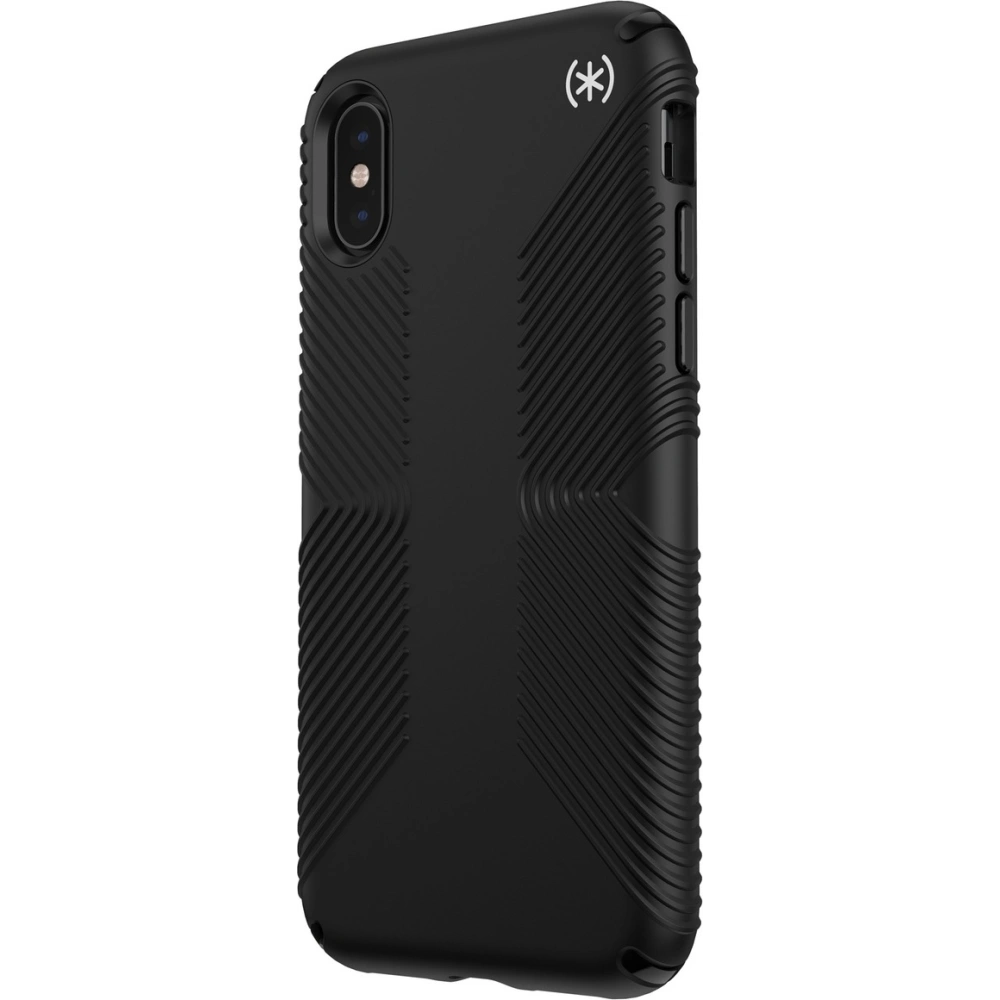 Hurtownia GSM - Etui Speck Presidio2 Grip Apple iPhone XS/X s povrchovou úpravou MICROBAN (Černá) - SPK152BLK - {ean13} - Hurt