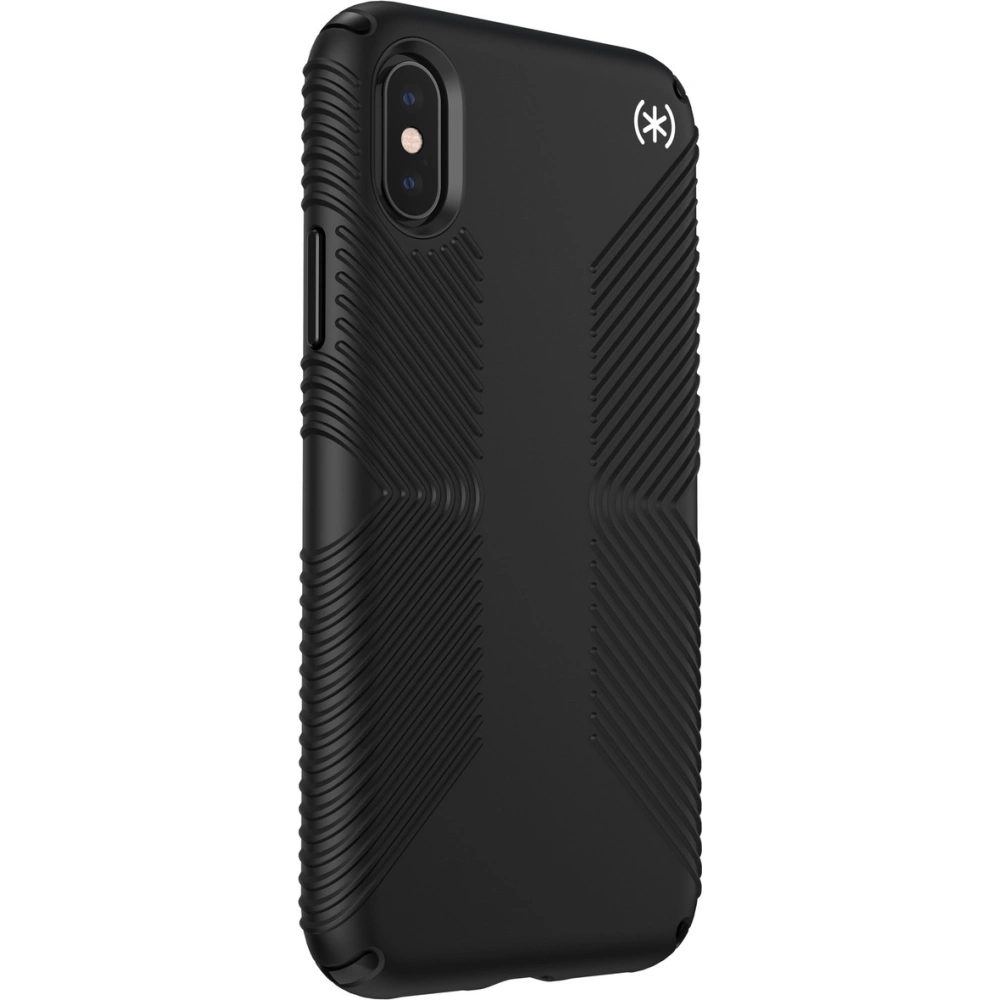 Hurtownia GSM - Etui Speck Presidio2 Grip Apple iPhone XS/X s povrchovou úpravou MICROBAN (Černá) - SPK152BLK - {ean13} - Hurt