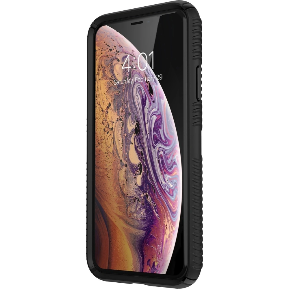 Hurtownia GSM - Etui Speck Presidio2 Grip Apple iPhone XS/X s povrchovou úpravou MICROBAN (Černá) - SPK152BLK - {ean13} - Hurt